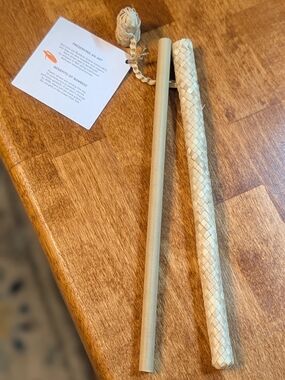 John Hardy Natural Bamboo Luxury Reusable Straw